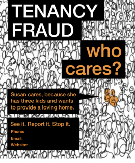 Poster Who Cares (White)